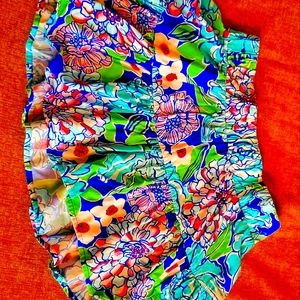 Lilly Pulitzer Small ruffle skirt